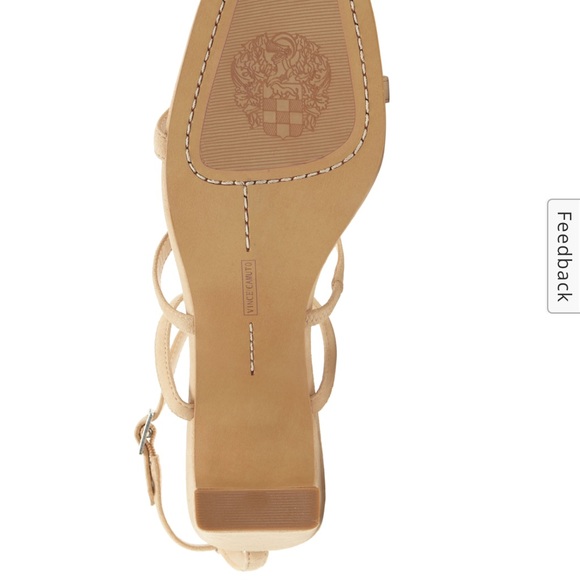 NEW VINCE CAMUTO MAIVRA SQUARE-TOE SANDAL - Picture 8 of 9